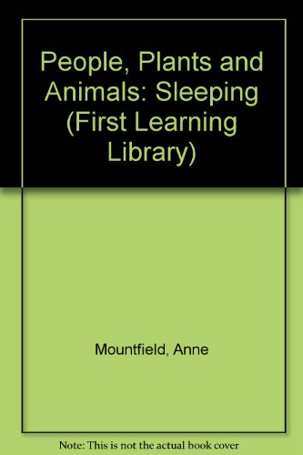 Sleeping (First Learning Library) (9780631166436) by Mountfield, Anne