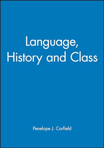 9780631167334: Language, History and Class