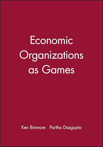 Beispielbild fr Economic Organizations as Games zum Verkauf von Anybook.com