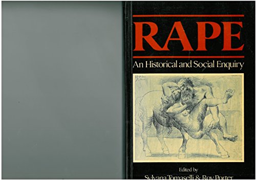 Imagen de archivo de Rape: An Historical and Cultural Enquiry a la venta por SecondSale