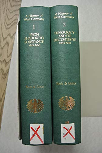 Beispielbild fr A History of West Germany (Two Volume Set) zum Verkauf von Powell's Bookstores Chicago, ABAA