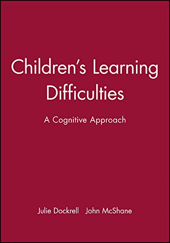 Beispielbild fr Children's Learning Difficulties: A Cognitive Approach zum Verkauf von Book Dispensary