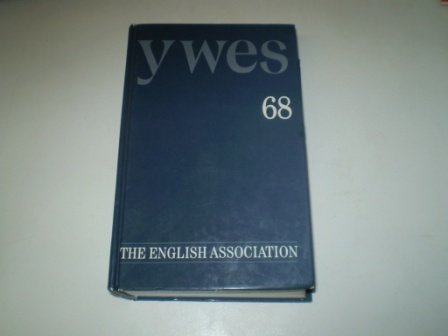 9780631170518: 1987 (v. 68) (Year's Work in English Studies)