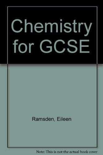 Stock image for Chemistry for GCSE for sale by MusicMagpie