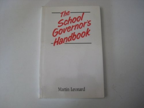 Beispielbild fr The School Governor's Handbook zum Verkauf von Anybook.com