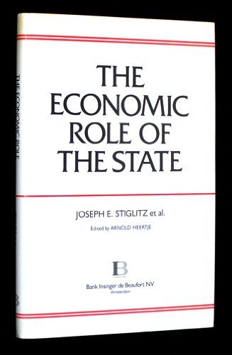 The Economic Role of the State (9780631171355) by Stiglitz, Joseph E.