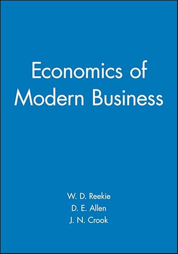 Beispielbild fr The Economics of Modern Business zum Verkauf von Better World Books