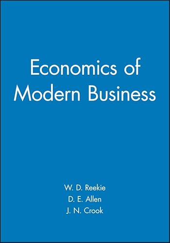 9780631172154: ECONOMICS OF MODERN BUSINESS