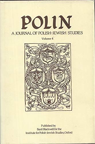 9780631173038: Polin: Studies in Polish Jewry Volume 4: Poles and Jews: Perceptions and Misperceptions