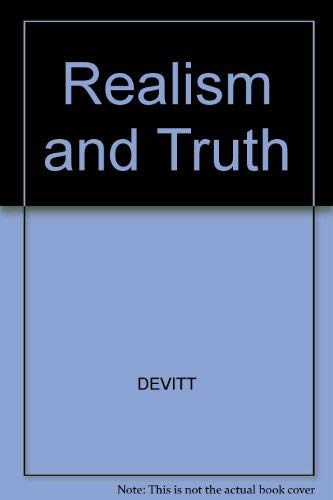 9780631175513: Realism and Truth