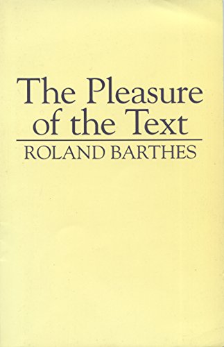 9780631176114: The Pleasure of the Text
