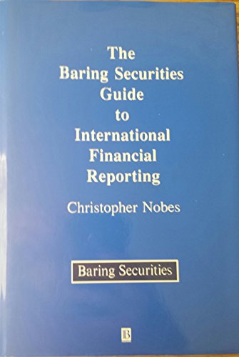 9780631176176: Barings Securities Guide to International Financial Reporting