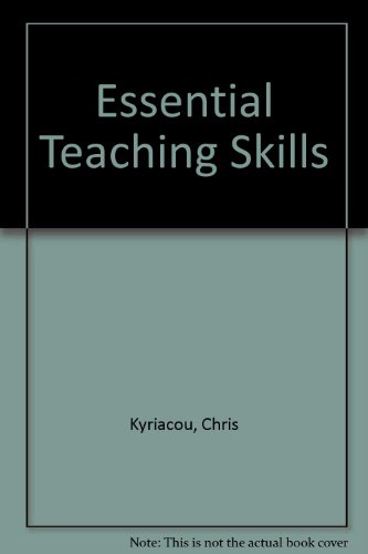 9780631176473: Essential Teaching Skills
