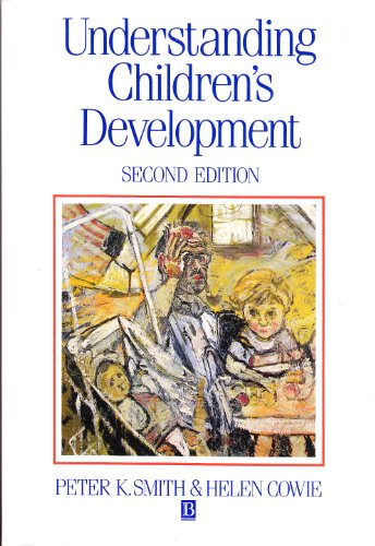 9780631177920: Understanding Children's Development (Basic Psychology)