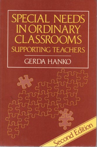 Stock image for Special Needs in Ordinary Classrooms: Supporting Teachers for sale by AwesomeBooks