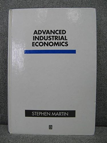 9780631178514: Advanced Industrial Economics