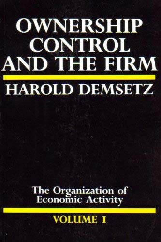 9780631178552: Ownership, Control and the Firm: The Organization of Economic Activity