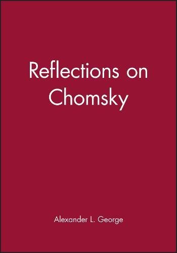9780631179191: Reflections on Chomsky