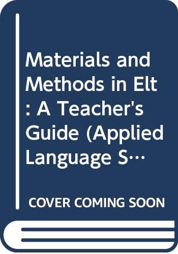 9780631180029: Materials and Methods in ELT (Applied Language Studies)
