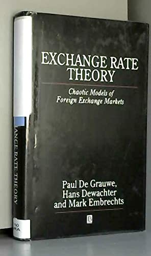 9780631180166: Exchange Rate Theory: Chaotic Models of Foreign Exchange Markets
