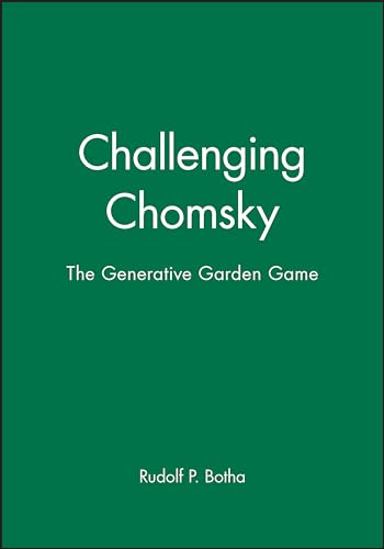 Beispielbild fr Challenging Chomsky: The Generative Garden Game zum Verkauf von Friends of  Pima County Public Library