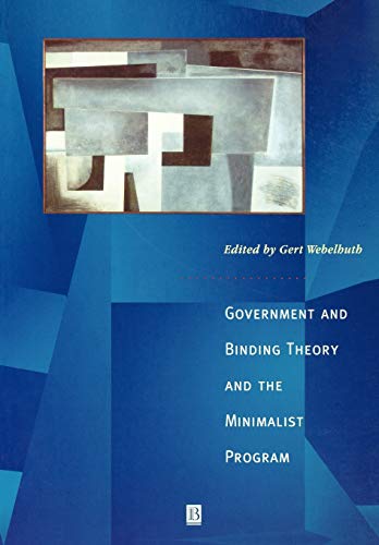 Beispielbild fr Government and Binding Theory and the Minimalist Program: Principles and Parameters in Syntactic Theory zum Verkauf von BooksRun
