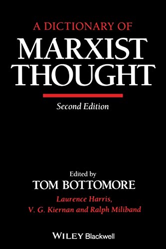 Beispielbild fr A Dictionary of Marxist Thought zum Verkauf von BooksRun