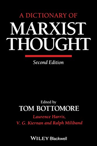 Stock image for A Dictionary of Marxist Thought for sale by Books From California
