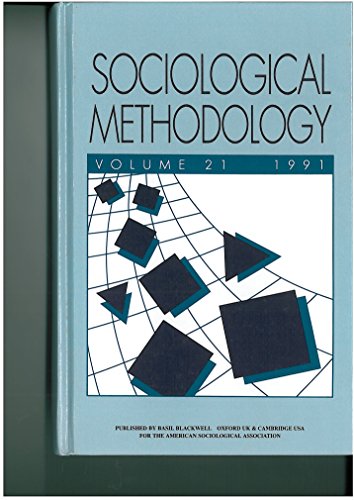 Imagen de archivo de Sociological Methodology a la venta por Better World Books