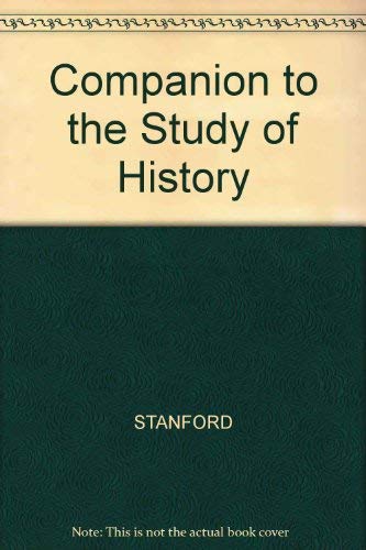 9780631181583: A Companion To The Study Of History