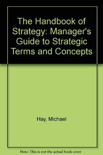9780631182085: Handbook of Strategy
