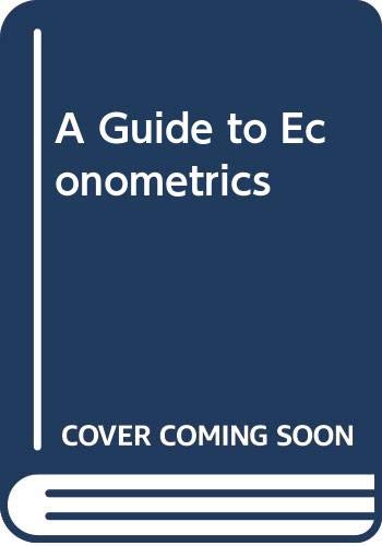 Stock image for A Guide to Econometrics for sale by NEPO UG