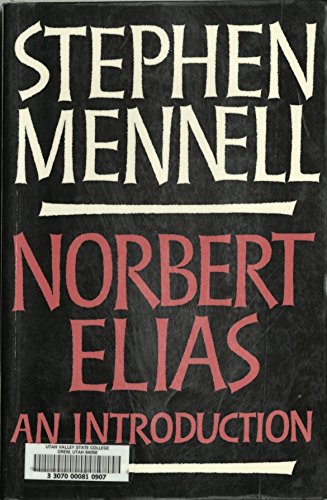 9780631182641: Norbert Elias: An Introduction