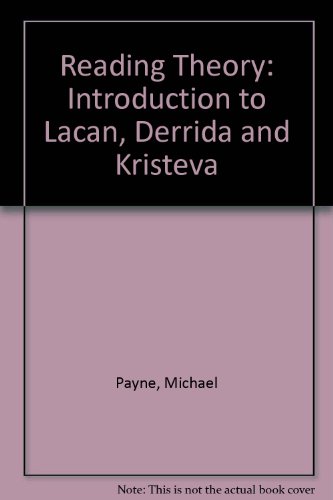 9780631182887: Reading Theory: An Introduction to Lacan, Derrida, and Kristeva