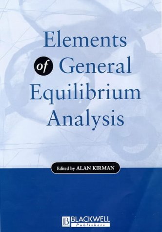 9780631182917: Elements of General Equilibrium Theory