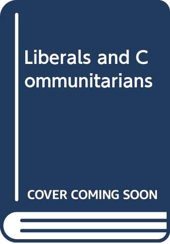 9780631183785: Liberals and Communitarians