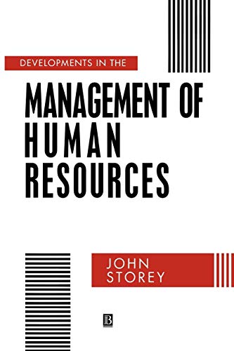 9780631183983: Developments in the Management of Human: An Analytical Review (Warwick Studies in Industrial Relations)
