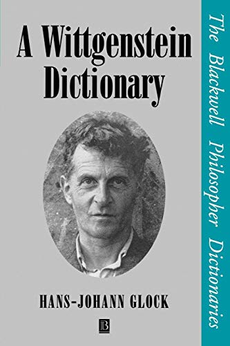 Beispielbild fr A Wittgenstein Dictionary zum Verkauf von Goodwill Books