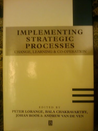 Imagen de archivo de Implementing Strategic Processes: Change, Learning and Co-Operation a la venta por Book House in Dinkytown, IOBA