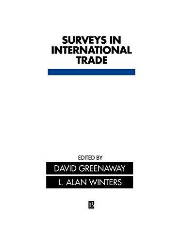 Imagen de archivo de Surveys in Intl Trade P a la venta por Wonder Book