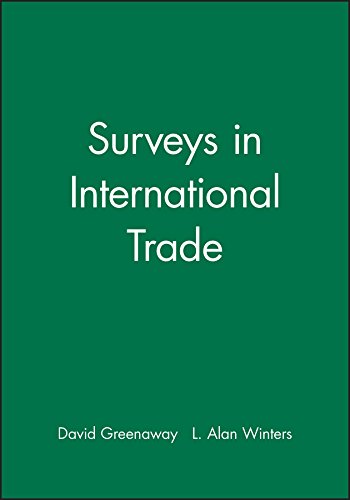 Stock image for Surveys in Intl Trade P for sale by Wonder Book
