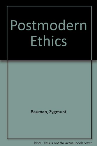 9780631186922: Postmodern Ethics