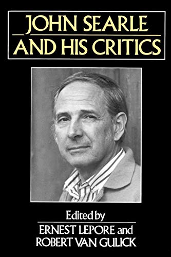 9780631187028: John Searle and His Critics