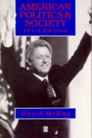 9780631188148: American Politics and Society