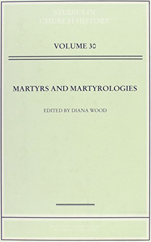 Beispielbild fr Martyrs and Martyrologies zum Verkauf von Better World Books