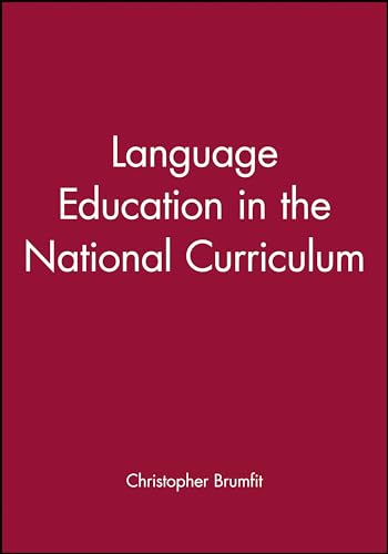 Beispielbild fr Lang Edu in the National Curriculum P (Language in Education) zum Verkauf von medimops