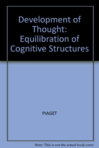 9780631189107: Development Of Thought: Equilibration of Cognitive Structures