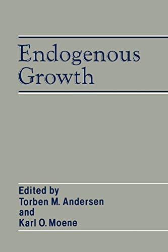 Imagen de archivo de Endogenous Growth a la venta por Webbooks, Wigtown