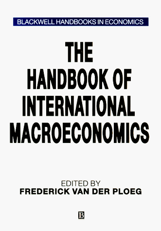 9780631190622: Handbook of International Macroeconomics: v. 1 (Blackwell Economics Handbooks)
