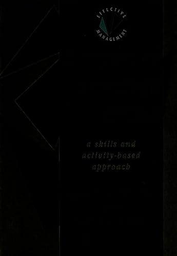 Effective Marketing Communications: A Skills and Activity-Based Approach (Effective Management) (9780631191261) by Anderson, Alan H.; Kleiner, David